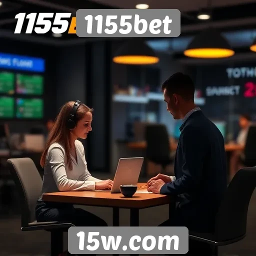 Diferenciais do atendimento ao cliente na 1155bet