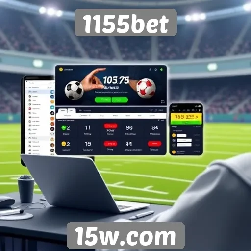 Interface do usuário e experiência de navegação no 1155bet