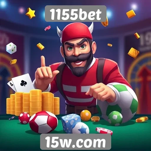 Variedade de jogos oferecidos no 1155bet